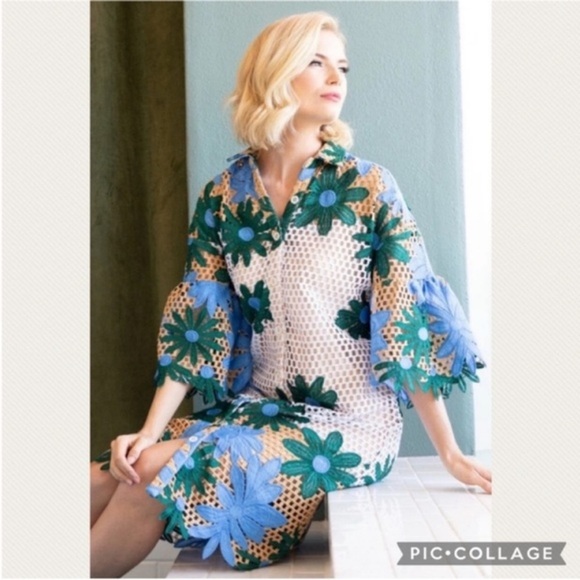 Anthropologie Dresses & Skirts - :Price Firm: Anthropologie Eva Franco Gaia Dress in Petal Republic